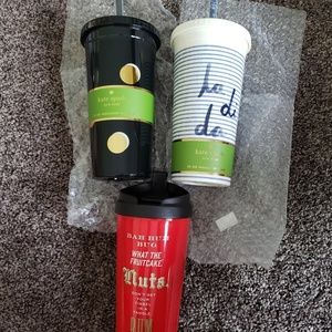 Kate Spade tumbler lot